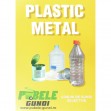Eticheta autocolant colectare selectiva - GALBEN- plastic si metal